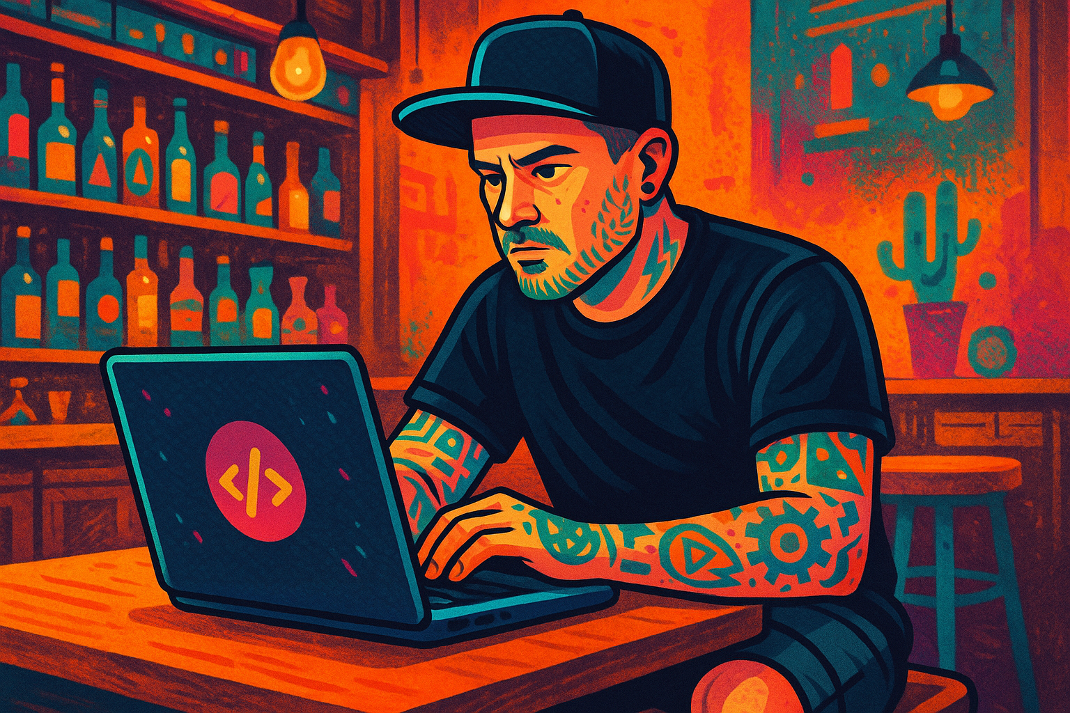 Forget Coffee — My Story of Working From a Bar.